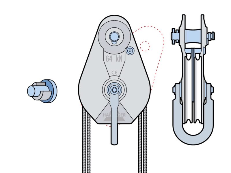 01840-2-B_a01-Seilflasche-AL-A-64kN-2rollig-mit-buegel