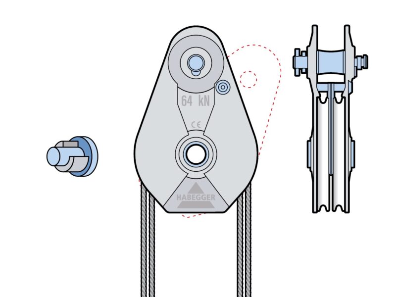 01840-2_a01-Seilflasche-AL-A-64kN-2rollig