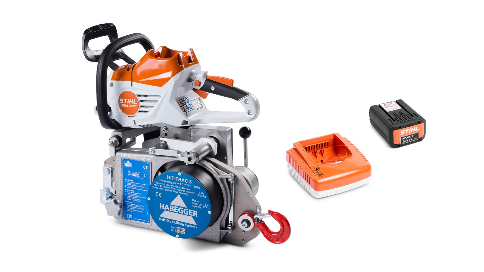 HIT-TRAC 8A 06600 a01 HIT TRAC 8A inkl akku u ladegeraet